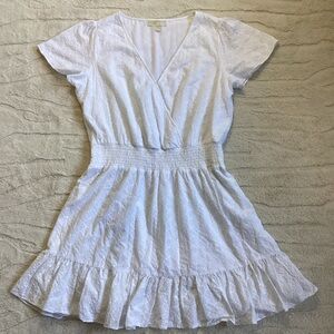Michael Kors White Eyelet Dress Size XL